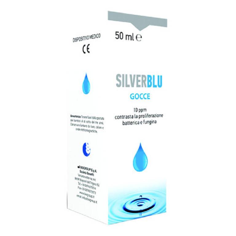 SILVER BLU GOCCE 50ML
